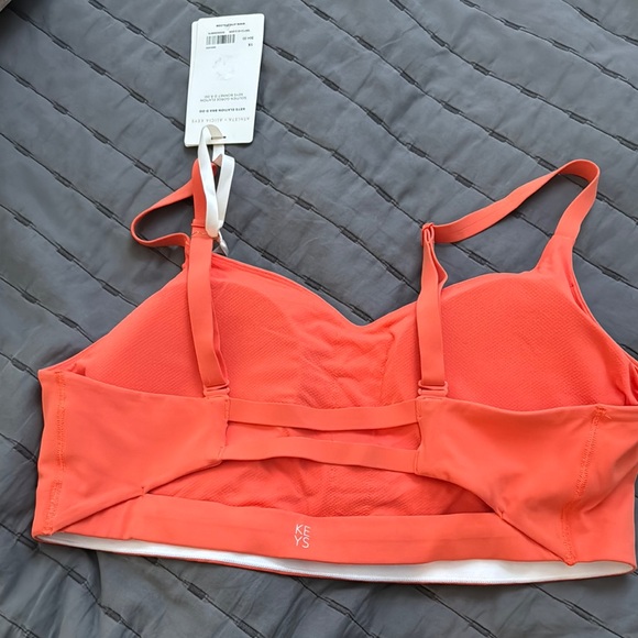 NWT Atlhleta x Alicia Keys Vibrant Orange Sports Bra with Adjustable Straps 1X - Picture 2 of 8